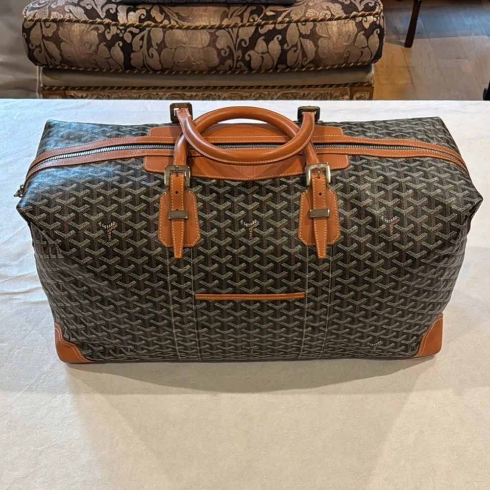 Goyard Bowling 55 Duffle Bag